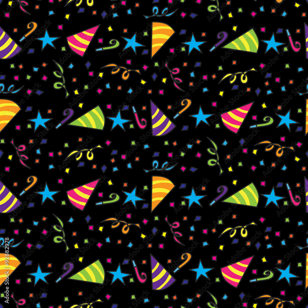 Party seamless pattern