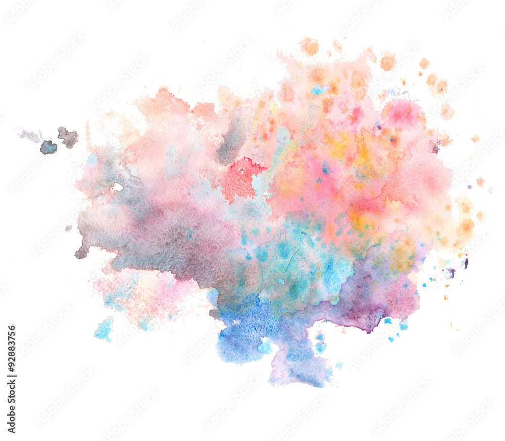 watercolor abstraction background delicate soft , shimmering wat
