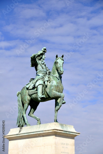 Statue   questre de Louis XIV