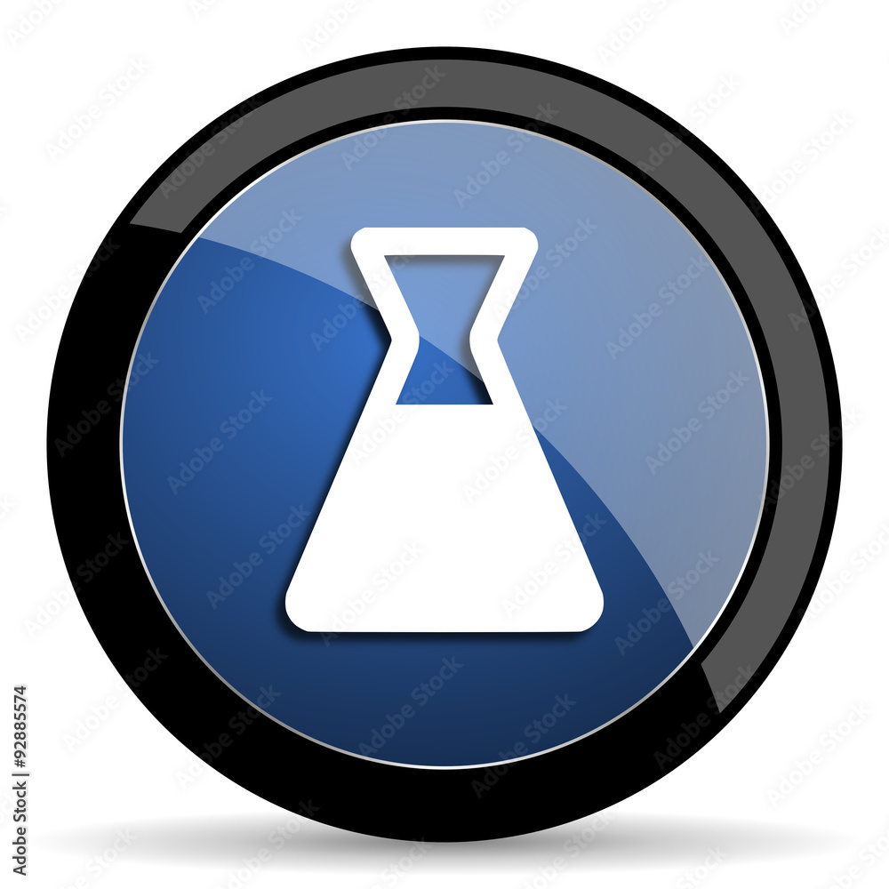 laboratory blue circle glossy web icon on white background, round button for internet and mobile app laboratory blue circle glossy web icon on white background, round button for internet and mobile app