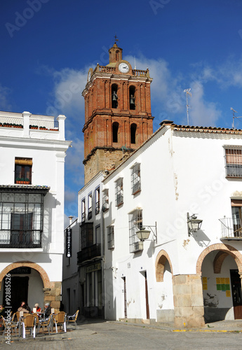 Iglesia de la Candelaria, Plaza Grande, Zafra, provincia de Badajoz, España photo