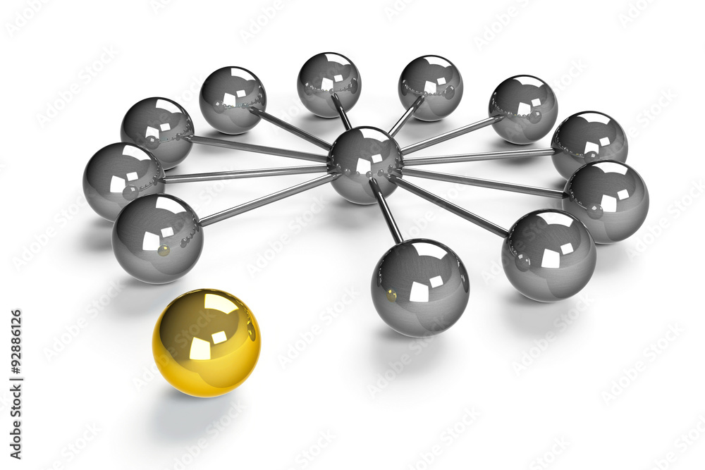 Obraz premium Network concept