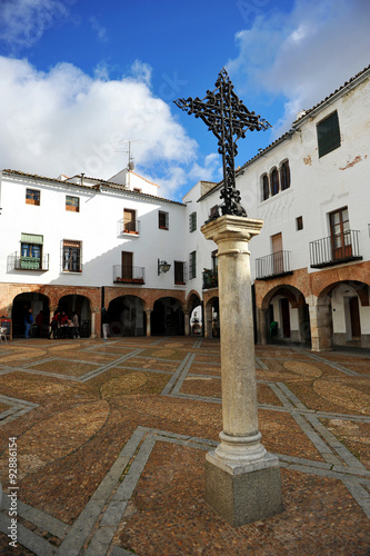 Plaza Chica, Zafra, provincia de Badajoz, España photo