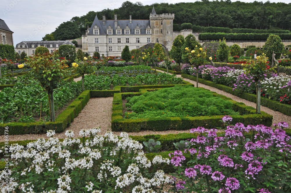 Castello di Villandry - Loira, Francia