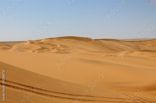 Sand Dunes in Swakopmund  Namibia
