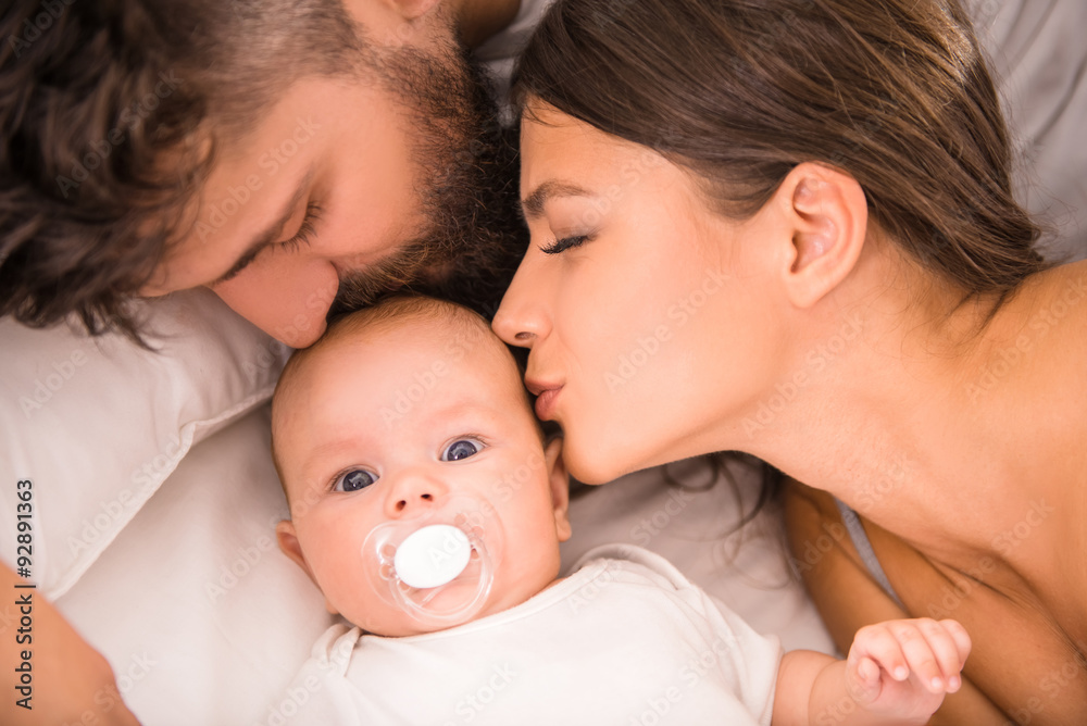 Parents and baby