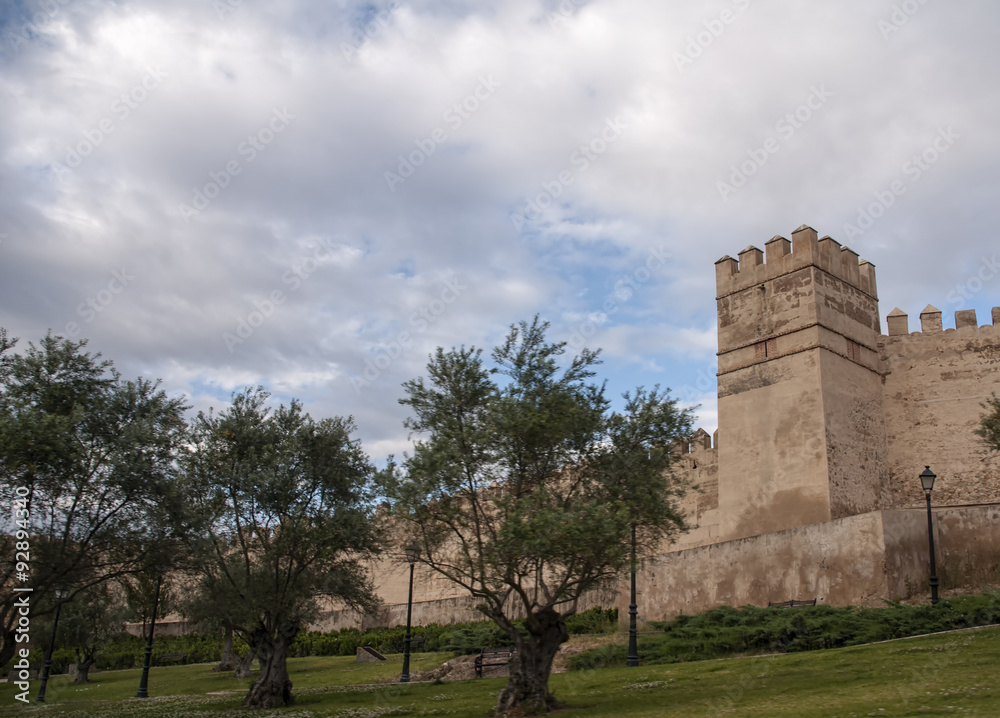Murallas del Alcazaba de Badajoz, España