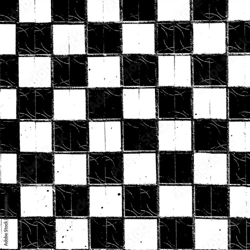 Checkered Grunge Texture