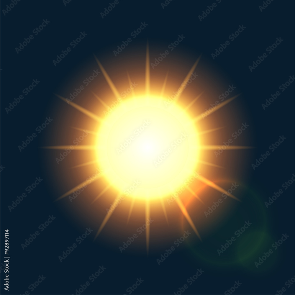 Vector modern sun background. sunshine design. Vector modern sun background. sunshine design.