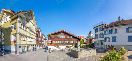 Panorama, Altstadt, Appenzell
