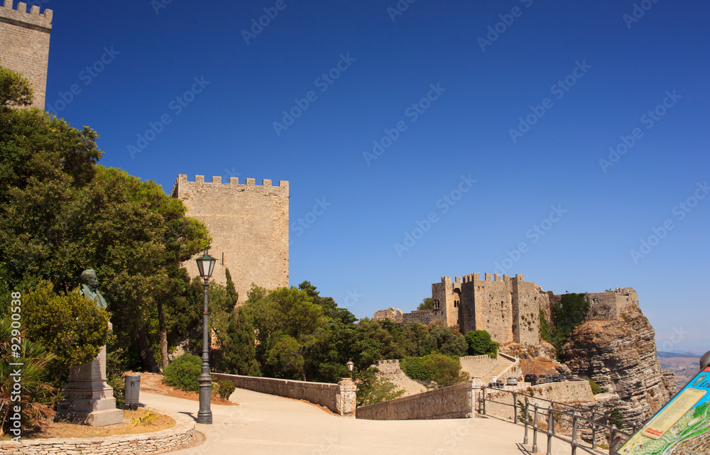Norman castle and Venere castle, Erice