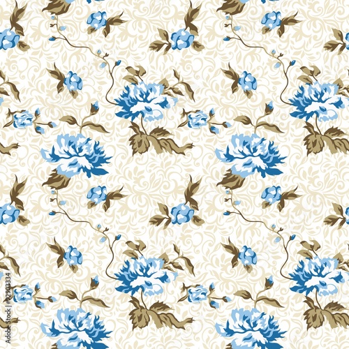 Paula Floral Seamless Pattern