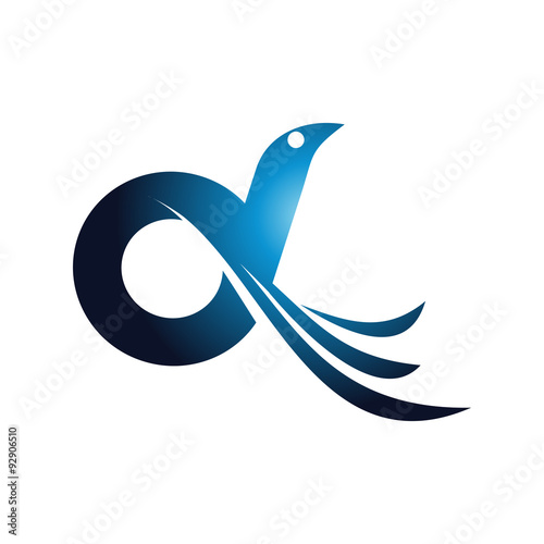 D - Elegant Peace Dove Fly