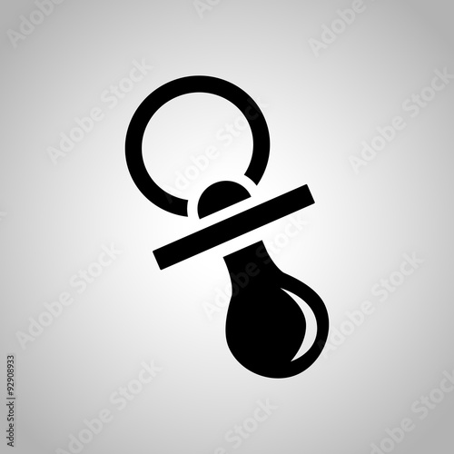 Baby nipple icon