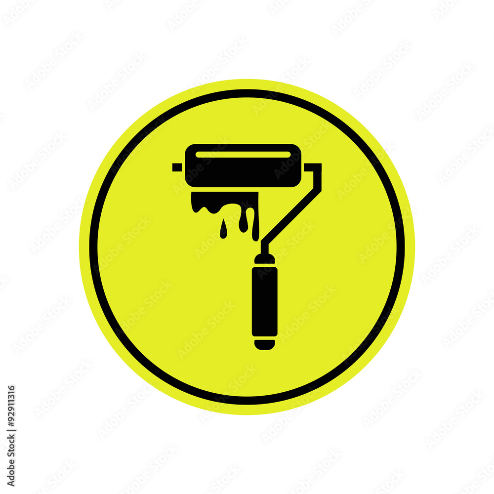 Paint roller icon Paint roller icon