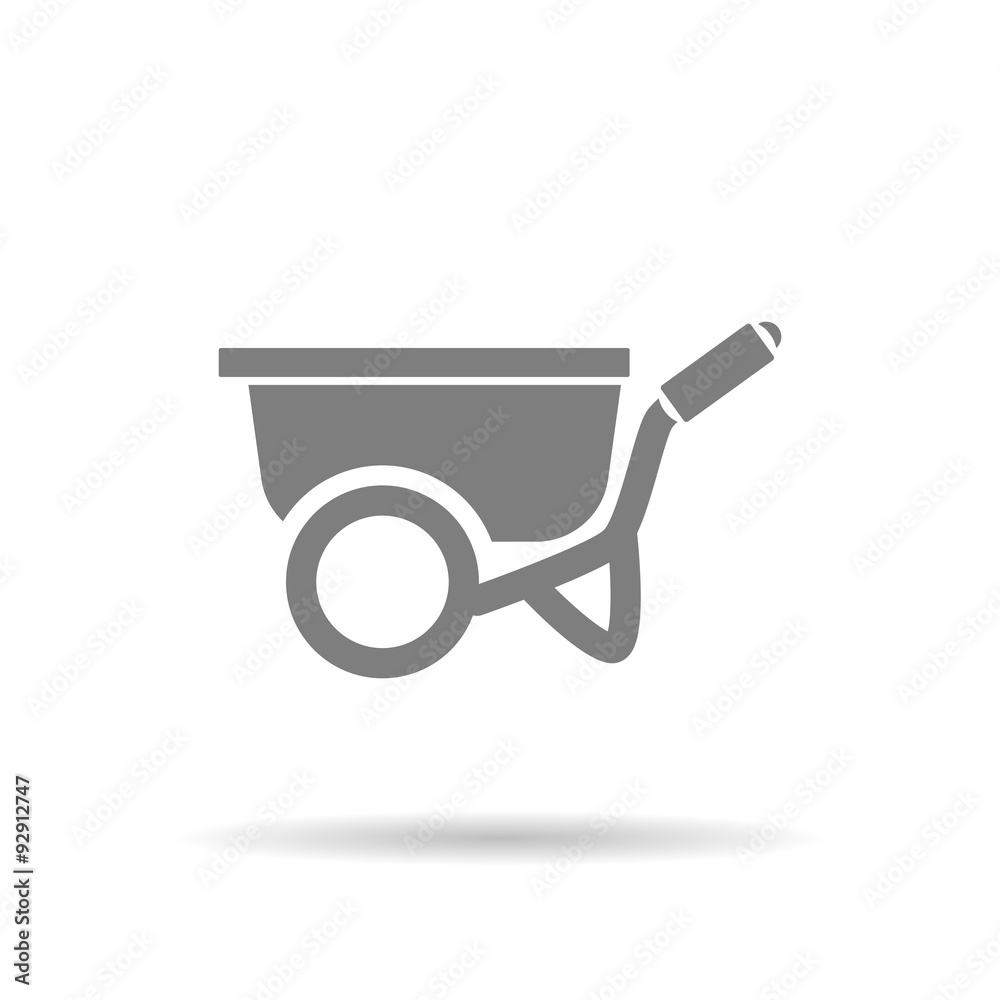 Wheelbarrow icon Wheelbarrow icon