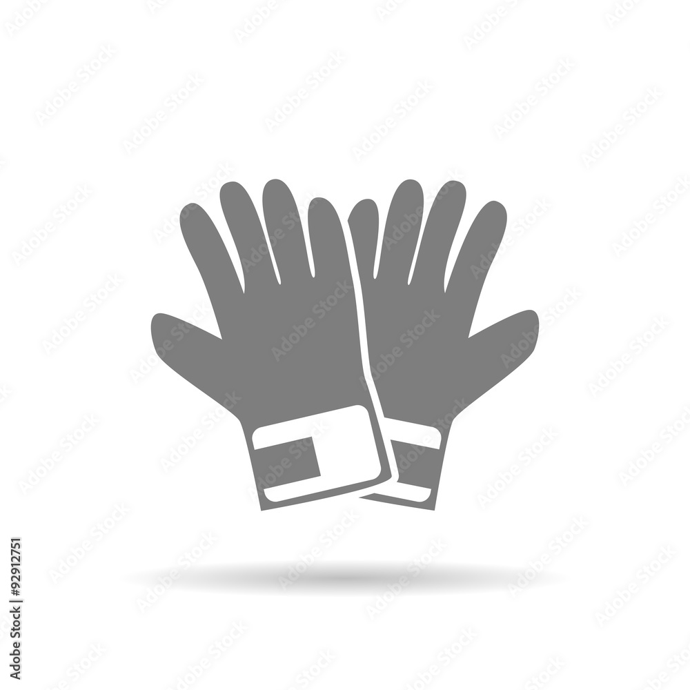Fototapeta premium Pair of gloves icon