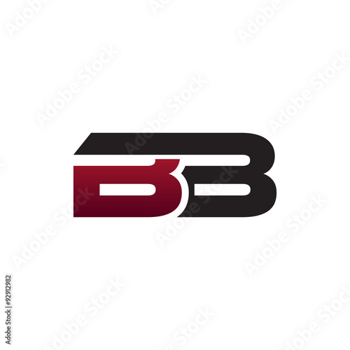 Letter Initial Logotype BB