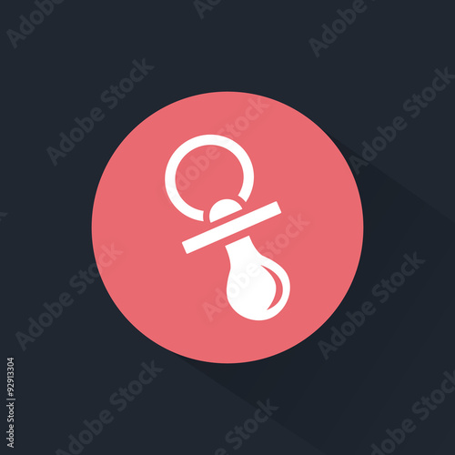 Baby nipple icon