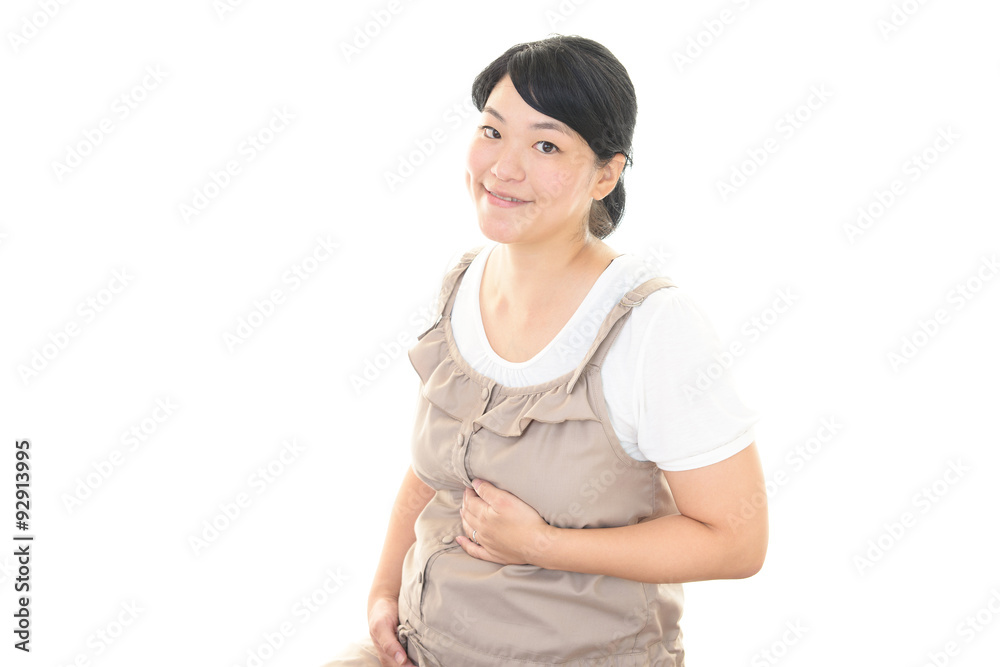 妊娠中の女性