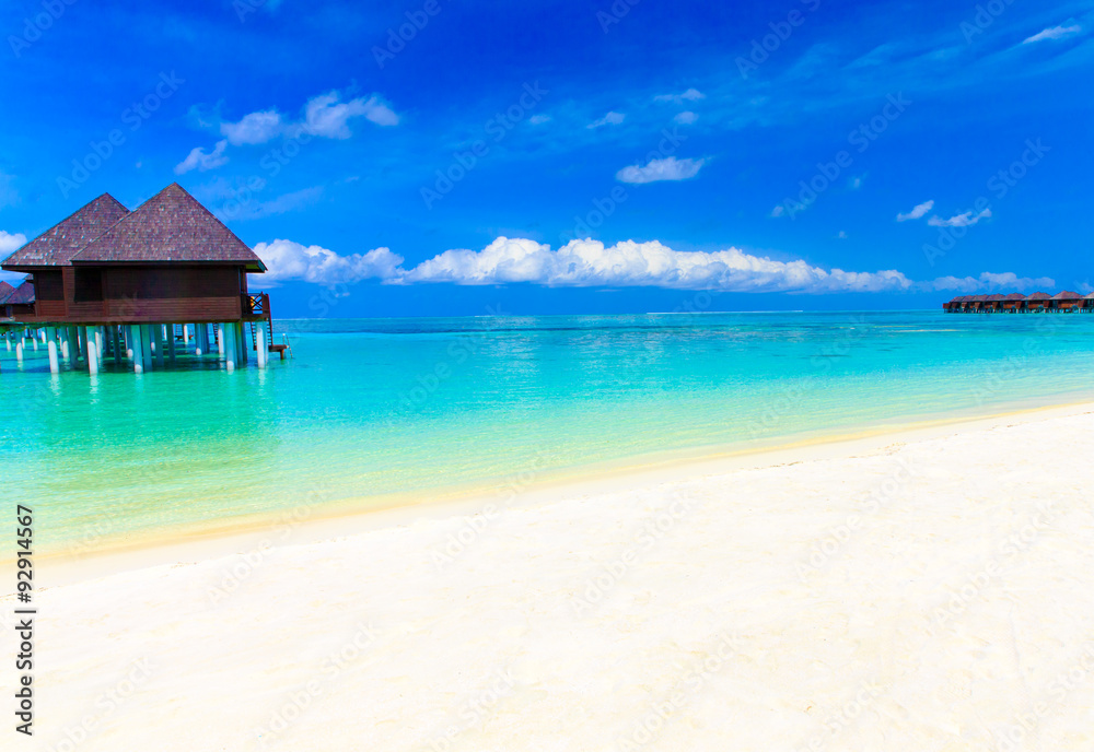  tropical beach in Maldives