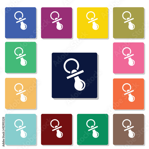 Baby nipple icon