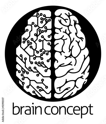 Human brain electrical circ...