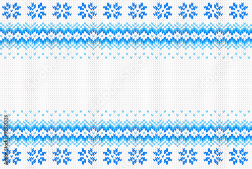 nahtloser gestrickter Muster Hintergrund mit Textfreiraum 