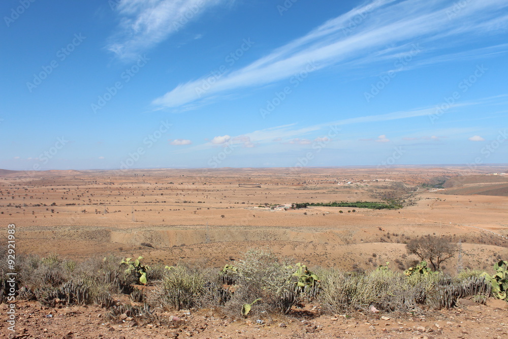 Small desert in Morocco, Arfica.
