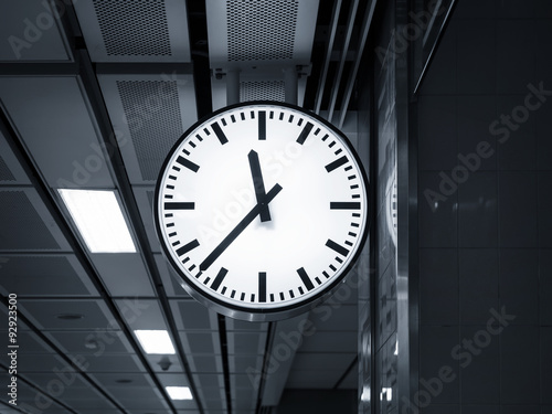 Clock at Train Station
