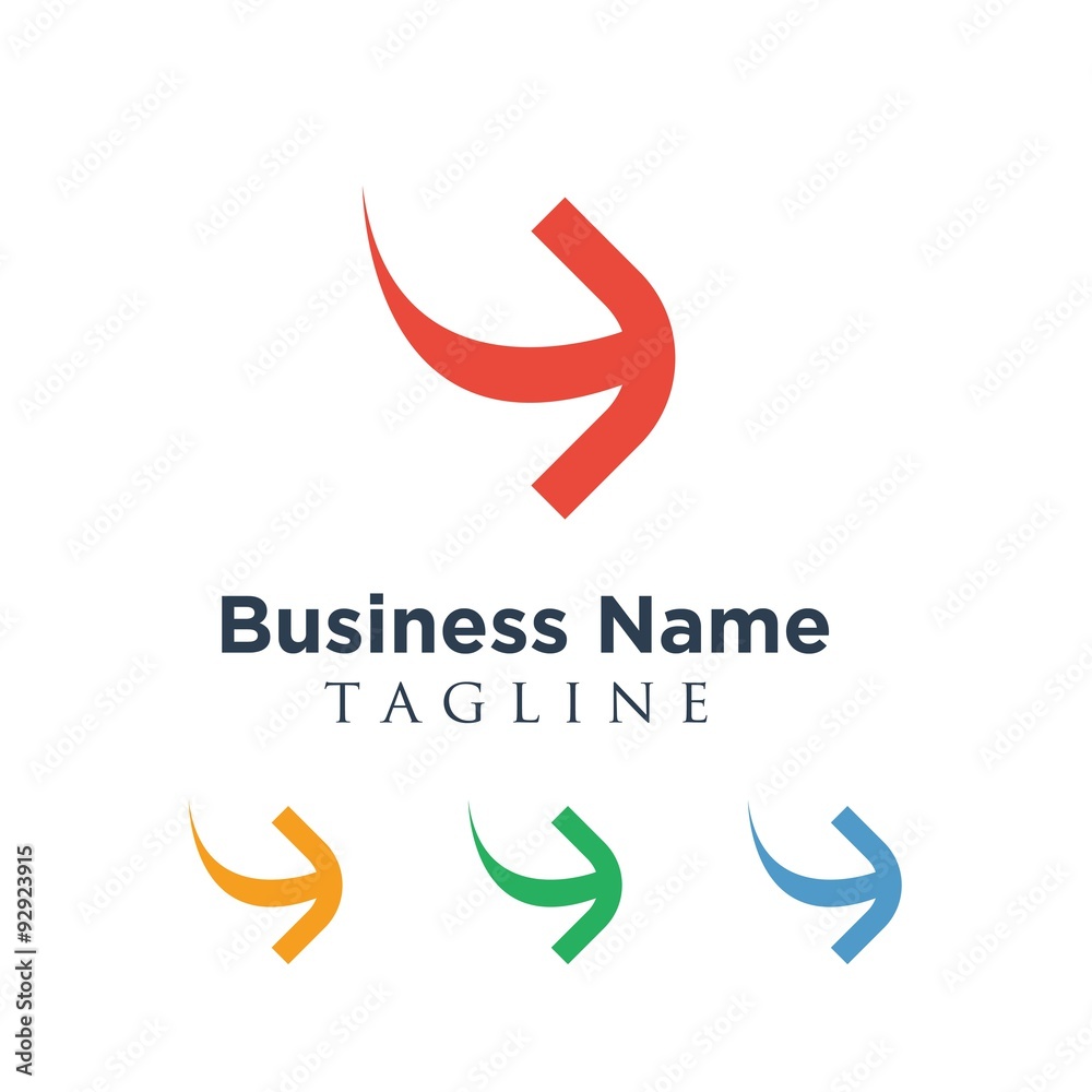 Arrow vector logo icon Arrow vector logo icon