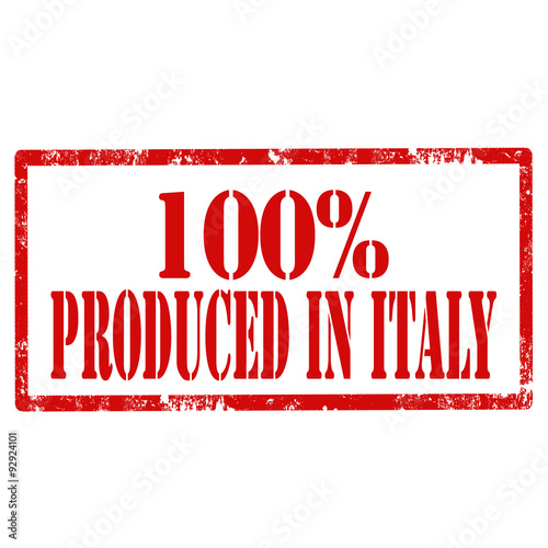 100% Produced In Italy