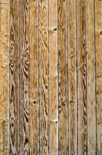 Old light brown wood wall closeup