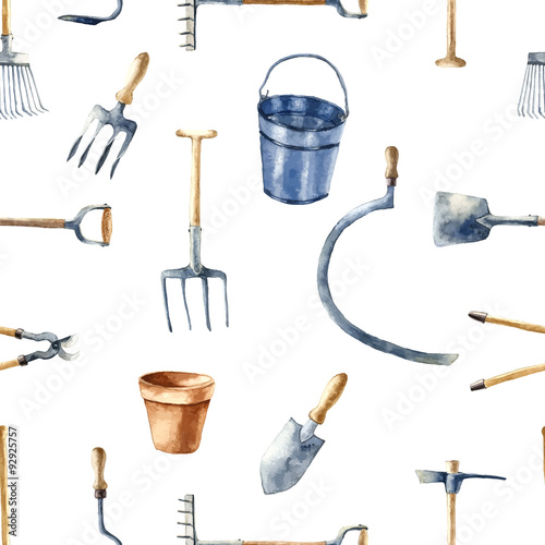 Garden tools set.