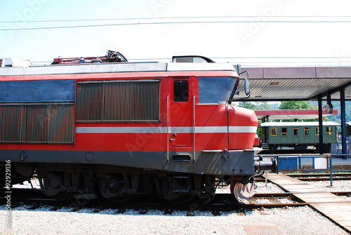 Old Slovenian Train