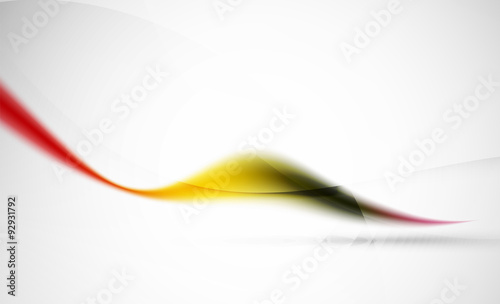 Wave abstract background. Business hi-tech presentation template