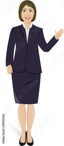 Femme d'affaire Manager Patron 02
