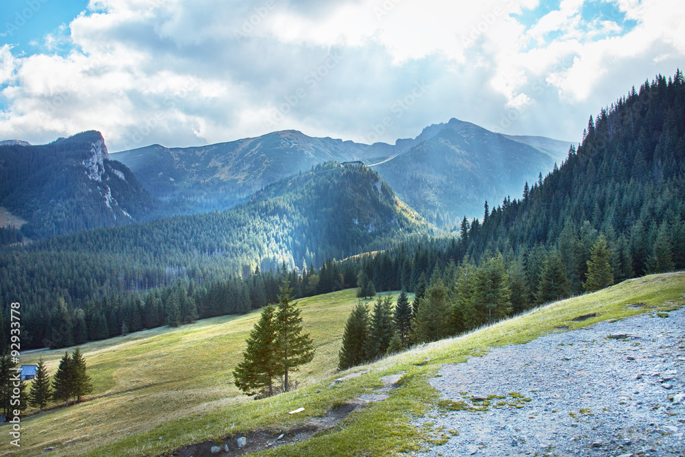 Fototapeta premium Tatry jesienią