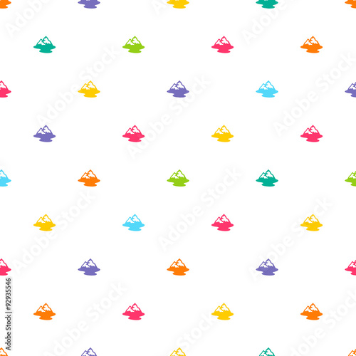 Illustration of fishing and fish icon