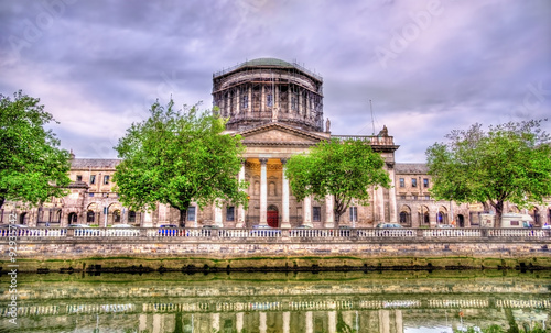 Photography The Four Courts building - Supreme Court of Ireland in Dublin