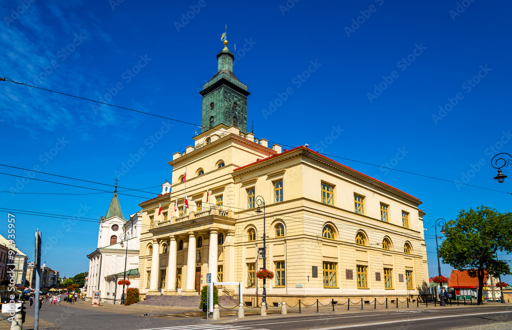 Obraz premium Ratusz (city hall) of Lublin - Poland