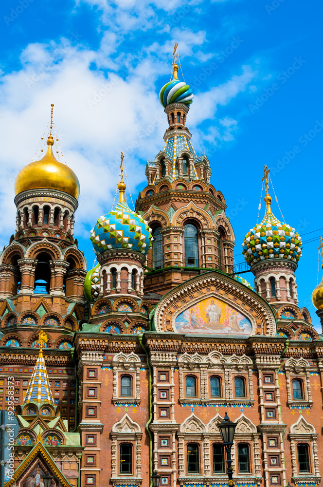 Church of the Saviour on Spilled Blood in St. Petersburg, Russia