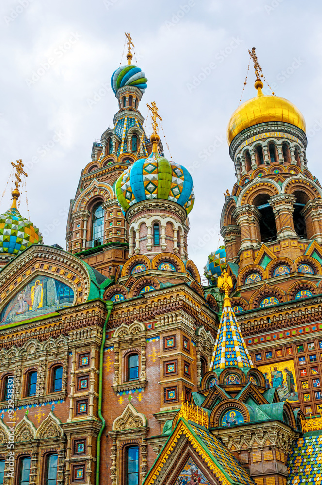 Church of the Saviour on Spilled Blood in St. Petersburg, Russia