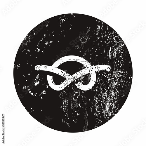 Illustration of fishing and fish icon