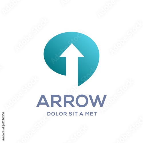 Free Download Abstract business logo icon design template with arrow - GFXLoad
