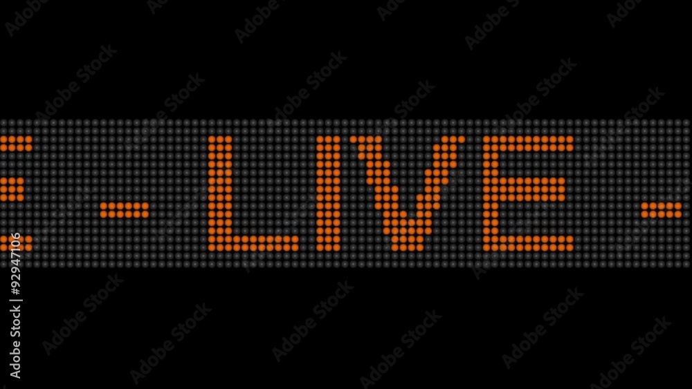 Live Anzeigetafel