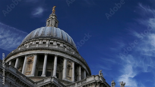 Time lapse: The dome of St. Paul's Cathedral, London