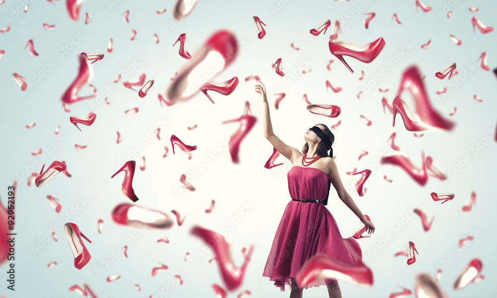 Fototapeta premium Shopping therapy
