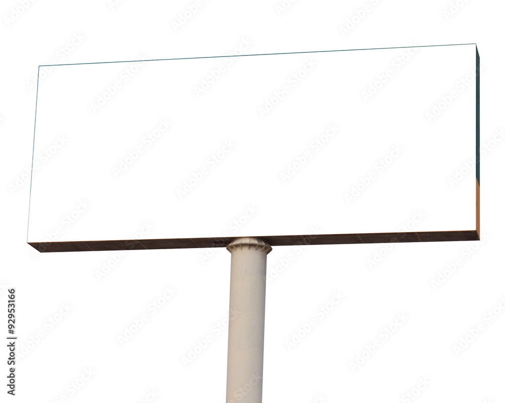 Blank billboard Blank billboard