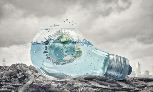 Obraz na płótnie Global warming